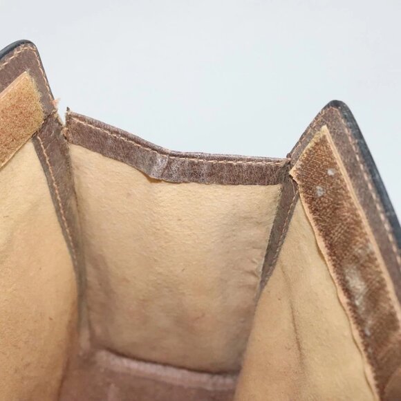 GUCCI GG Supreme Web Sherry Line Clutch Bag PVC Beige Red 89 01 001 Auth BA1880 - Picture 11 of 16